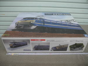 【新品未開封】電気機関車 EF66 後期型 青島教材文化社 1/45 トレインミュージアムOJ No.4