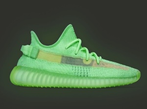 新品 国内正規品 adidas Originals アディダス YEEZY BOOST 350 V2 GID GLOW IN THE DARK イージー EG5293 24cm 