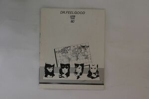 Memorabilia Tour Book Dr. Feelgood Japan Tour 80 DRFEELGOOD1980 NOT ON LABEL /00300