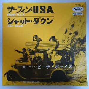 11182355;【国内盤/7inch】ビーチ・ボーイズ / サーフィン U.S.A. / シャット・ダウン