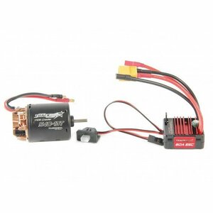 Turnigy Trackstar 540-16T ブラシ モーター ＆ 60A アンプ ESC Combo for 1/10th Crawlerスピードコントローラー