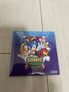 新品 未開封 ソニックオリジンズ・プラス Sonic Origins Plus 早期購入特典 特製レコード型ラバーコースター