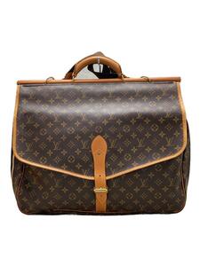 LOUIS VUITTON◆サック・シャス_モノグラム・キャンバス_BRW/PVC/BRW//