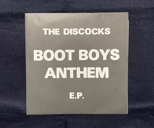 レア THE DISCOCKS BOOT BOYS ANTHEM 7ep oi ハードコア OVERTHROW RECORDS 1997 レコード 委託品