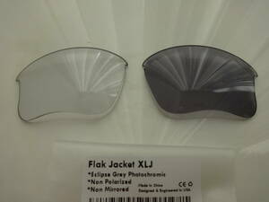 処分価格！！！フラックジャケット XLJ用 カスタム調光レンズ Photochromic Transition 新品 Flak Jacket XLJ
