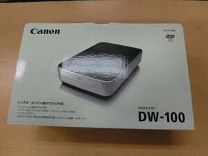 未使用 Canon/キャノン DVDライター DW-100 ブラック [2112-638] ◆送料無料(北海道・沖縄・離島は除く)◆S