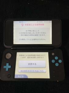 ◎ New Nintendo 2DS LL ターコイズ 保護者制限見解除 ニンテンドー 2DS 任天堂 