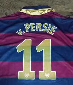 値下交渉 2006-07 アーセナル サード ファンペルシー NIKE 検/06 2007 ARSENAL GUNNERS 3rd VAN PERSIE NETHERLANDS ガナーズ オランダ Y2K