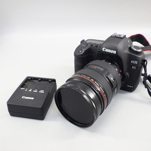 1円〜 Canon キヤノン EOS 5D Mark II・EF 28-70mm F2.8 L ULTRASONIC ※通電・シャッター確認済 現状品 カメラ 251-2713949【O商品】