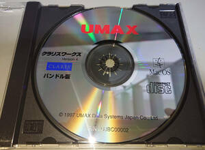 UMAX　クラリスワークス　Version 4　For Mac　バンドル版