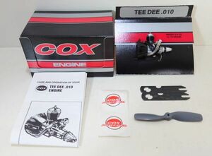 【未使用】 COX　TEE DEE　010　ENGINE　No.130　エンジン　飛行機 ラジコン　G240208884-47