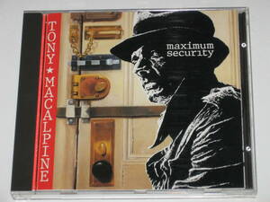 CD トニー・マカパイン（Tony Macalpine）『マキシマム・セキュリティー（Maximum Security）』西独盤
