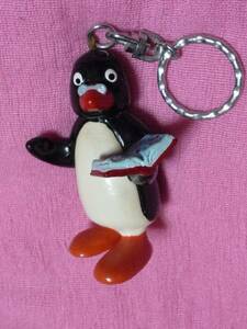 激レア！レトロ １９９０年 ＰＩＮＧＵ ピングー キャラクター キーホルダー①