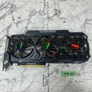 GK 激安 GB-10 グラフィックボード GIGABYTE NVIDIA Geforce GTX770 2GB GDDR5 [GV-N770OC-2GD] 認識.画像出力のみ確認 中古品 同梱可能