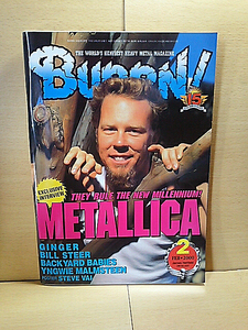 BURRN!/2000年2月号/MetallicaFirebirdDokkenYngwieMalmsteenBackyardBabiesGingerQueensrycheRobbyValentine&Valensia