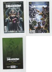 パワーレンジャー DRAKKON NEW DAWN 全3巻（ アメコミ スーパー戦隊 マイティ・モーフィン・パワーレンジャー ）