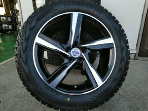 12月入荷 スタッドレス ヨコハマ アイスガード 235/55R18 VOLVO ボルボ XC90クロスカントリー XC60 18インチ タイヤホイールセット