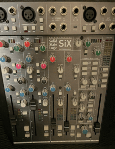 SSL Solid State Logic Six ソリッドステートロジック アナログミキサー レコーディング