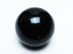 誠安◆超レア極品天然AAAモリオン 純天然 黒水晶 原石 27mm [T220-8368]