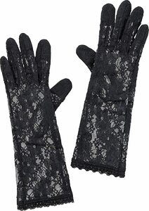 スマホ対応フォーマルレース手袋 （コジット）手袋 メッシュ レース 薄型 手袋 タッチパネル対応 冠婚葬祭