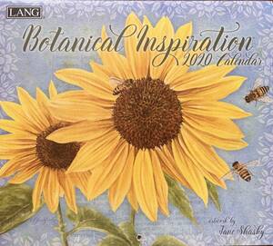 【希少】LANG Botanical Inspiration 2020 Calendar