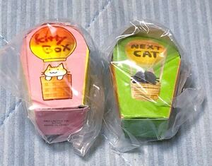 新品 つみネコ フレーク シール 30枚入り BOX 2種 セット 奇譚クラブ ガチャ 猫 グッズ