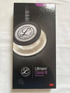 リットマン クラシック3 ステンスコープ Littmann Classic III Stethoscope 3M 聴診器 セイルブルー 付属品 説明書付き 看護 介護