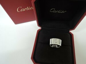 カルティエ Cartier ハイラブリング WG #53 13号 ホワイトゴールド BOX付 修理証明書付 指輪 ランクA BRJ・ジュエリー