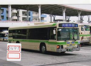 【バス写真】[2497]大阪市交通局 16-0765 いすゞ エルガ 2008年11月頃撮影 KGサイズ、バスファンの方へ、お子様へ