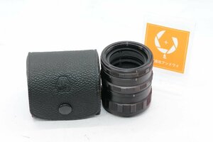 同梱歓迎【良品/動作品】PENTAX ペンタックス ASAHI PENTAX M42マウント 接写リング 1、2、3 セット 絞り連動ピン付 #4192