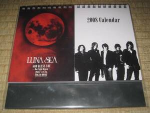 LUNA SEA ルナシー 2008 CALENDAR 卓上カレンダー 未開封 SUGIZO RYUICHI 河村隆一 J INORAN 真矢