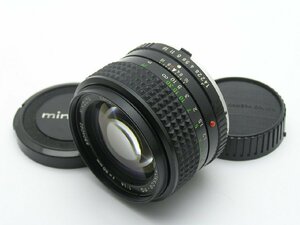 ★ハローカメラ★0358 MINOLTA MC ROKKOR-PG ( 50mm F1.4 ) 動作品 現状　1円スタート 即決あり