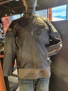 【ハーレーダビッドソン】JACKET-GMHR　98028-18AC　メンズレザージャケットＭサイズ　★店頭展示品/新品同様商品★　