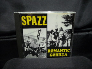 輸入盤CD/SPAZZ&ROMANTIC GORILLAスプリットSPLIT/90年代USファストコアFASTCOREハードコアパンクHARDCORE PUNK