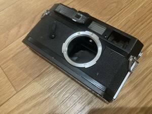 キャノン Canon MODEL 7 後塗り ブラック ボディ レンジファインダー フィルムカメラ ジャンク