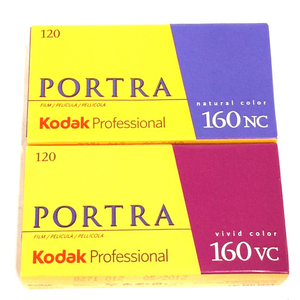 1円 未使用 KODAK Professional PORTRA 160VC 120/PORTRA 160NC 120 フィルム まとめ セット L0602