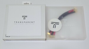 TRANSPARENT トランスペアレント SBAHP-G6バイワイヤ/ジャンパーケーブル GENERATION 6 元箱装備 アクシス正規品