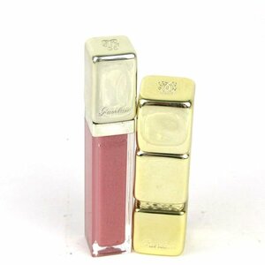 ゲラン 口紅等 キスキス No568/グロス 865 未使用有 2点セット まとめて コスメ レディース GUERLAIN