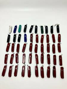 [ジャンク][未検品]50個まとめ売り!! ビクトリノックス Victorinox ナイフ クラシック SD 赤 レッド 青 黒 緑 白 紫 ブラック 1円スタート