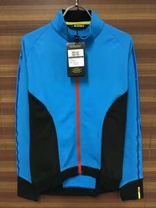 HO229 マビック MAVIC COSMIC ELITE THERMO LS JERSEY 長袖サイクルジャケット 青 L 裏起毛