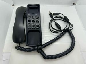 S330)NEC UTR-1W-1D BK USB Handset ハンドセット 電話機