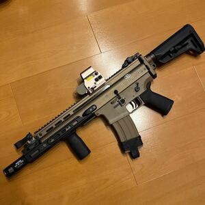 WE-TECH リアル刻印SCAR-L (CO2ガスブロ )モダナイズドカスタム