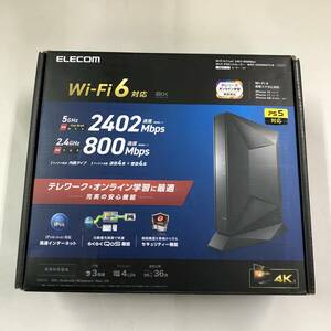 sx964 送料無料！動作品 ELECOM エレコム WRC-X3200GST3-B Wi-Fi6 ギガビットルーター ブラック