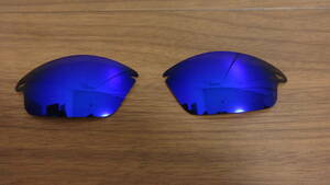 ★オークリー ファストジャケット用 カスタム偏光レンズ BLUE Color Polarized 新品 　Oakley Fast Jacket 