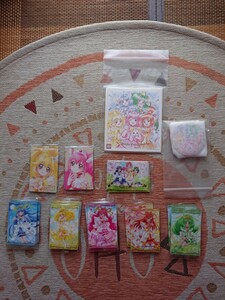 未使用品(中古) スマイル プリキュア! 関係 色紙 art - 缶バッジ - カードウェハース ～ 1円start