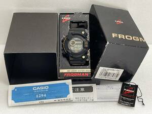 CASIO カシオ G-SHOCK Gショック ジーショック FROGMAN ’99 フロッグマン ’99 黒金蛙 腕時計 / DW-8200BU-9AT 