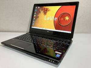 【爆速新SSD512GB☆メモリ16GB☆タッチパネル♪】☆NEC LL750/R （黒）☆最強 Core i7-4700MQ☆カメラ/Blu-ray/USB3.0☆