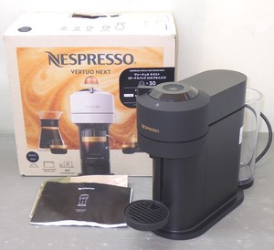 2023年 ネスプレッソ ヴァーチュオ ネクスト GDV1-MB マットブラック コーヒーメーカー NESPRESSO used