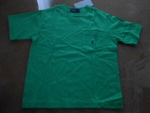 ◆ラルフ◆新品4T/110cm グリーンのポケットTシャツ