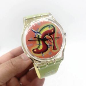 1998年製　Cisco Jimenez swatch スウォッチ アーティスト　美品　レア　入手困難　スイス　限定　腕時計　新品の電池交換済み　動作確認済